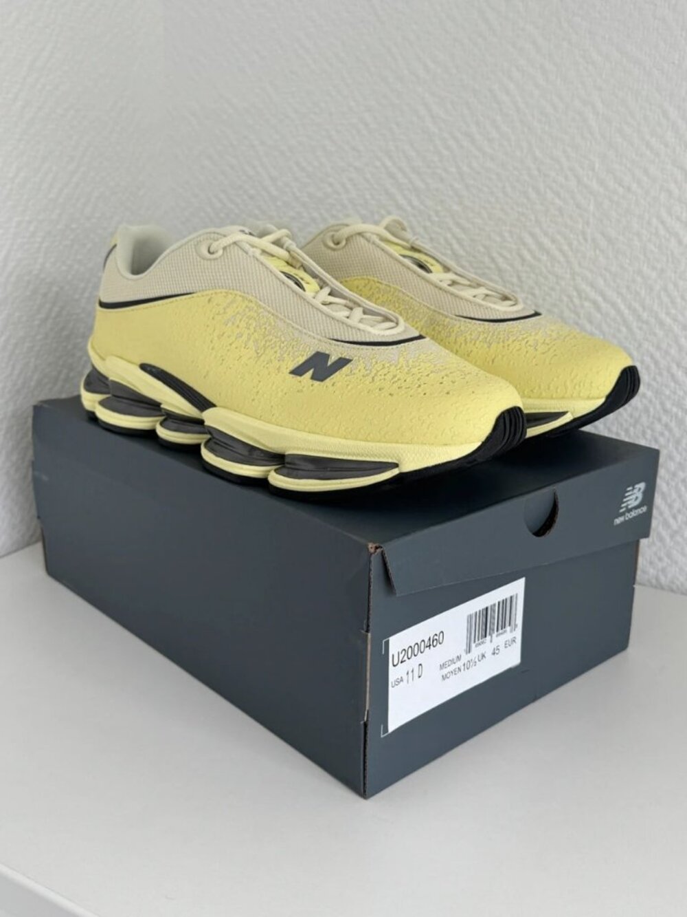 New Balance ABZORB 2000S Sneakers Yellow/Black Men's US 11